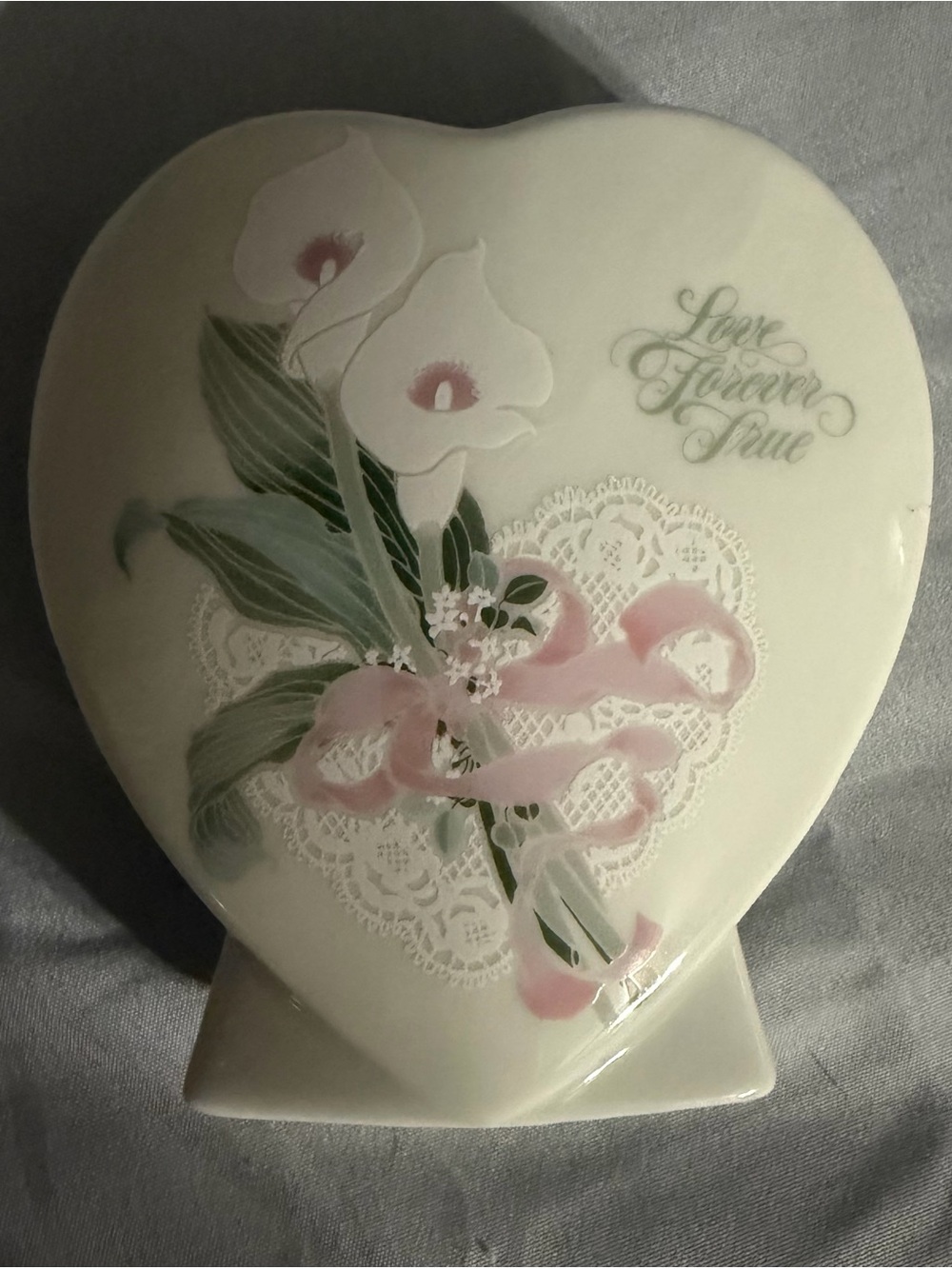 Fine China Decorative Accent - White